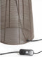 Light & Living Tafellamp Aboso - Bruin - Ø24cm - Modern - Kerst cadeau - Kerst cadeautjes - Cadeau vrouw - Cadeau man - Cadeau voor haar - Cadeau voor hem - Kerstcadeau - Kerst kado - Kado man - Kado vrouw