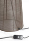Light & Living Tafellamp Aboso - Bruin - Ø24cm - Modern - Kerst cadeau - Kerst cadeautjes - Cadeau vrouw - Cadeau man - Cadeau voor haar - Cadeau voor hem - Kerstcadeau - Kerst kado - Kado man - Kado vrouw
