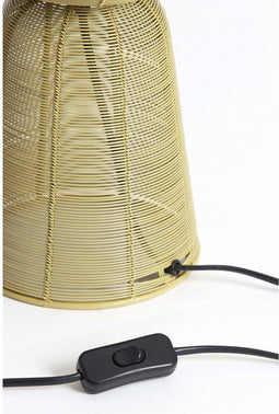 Light & Living Tafellamp Aboso - Groen - Ø18cm - Modern - Kerst cadeau - Kerst cadeautjes - Cadeau vrouw - Cadeau man - Cadeau voor haar - Cadeau voor hem - Kerstcadeau - Kerst kado - Kado man - Kado vrouw