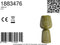 Light & Living Tafellamp Aboso - Groen - Ø24cm - Modern - Kerst cadeau - Kerst cadeautjes - Cadeau vrouw - Cadeau man - Cadeau voor haar - Cadeau voor hem - Kerstcadeau - Kerst kado - Kado man - Kado vrouw