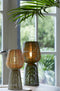 Light & Living Tafellamp Aboso - Groen - Ø24cm - Modern - Kerst cadeau - Kerst cadeautjes - Cadeau vrouw - Cadeau man - Cadeau voor haar - Cadeau voor hem - Kerstcadeau - Kerst kado - Kado man - Kado vrouw