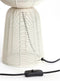 Light & Living Tafellamp Aboso - Wit - Ø18cm - Modern - Kerst cadeau - Kerst cadeautjes - Cadeau vrouw - Cadeau man - Cadeau voor haar - Cadeau voor hem - Kerstcadeau - Kerst kado - Kado man - Kado vrouw