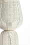 Light & Living Tafellamp Aboso - Wit - Ø18cm - Modern - Kerst cadeau - Kerst cadeautjes - Cadeau vrouw - Cadeau man - Cadeau voor haar - Cadeau voor hem - Kerstcadeau - Kerst kado - Kado man - Kado vrouw