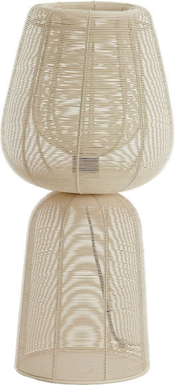 Light & Living Tafellamp Aboso - Wit - Ø24cm - Modern - Kerst cadeau - Kerst cadeautjes - Cadeau vrouw - Cadeau man - Cadeau voor haar - Cadeau voor hem - Kerstcadeau - Kerst kado - Kado man - Kado vrouw