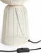 Light & Living Tafellamp Aboso - Wit - Ø24cm - Modern - Kerst cadeau - Kerst cadeautjes - Cadeau vrouw - Cadeau man - Cadeau voor haar - Cadeau voor hem - Kerstcadeau - Kerst kado - Kado man - Kado vrouw