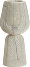 Light & Living Tafellamp Aboso - Wit - Ø24cm - Modern - Kerst cadeau - Kerst cadeautjes - Cadeau vrouw - Cadeau man - Cadeau voor haar - Cadeau voor hem - Kerstcadeau - Kerst kado - Kado man - Kado vrouw