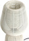 Light & Living Tafellamp Aboso - Wit - Ø24cm - Modern - Kerst cadeau - Kerst cadeautjes - Cadeau vrouw - Cadeau man - Cadeau voor haar - Cadeau voor hem - Kerstcadeau - Kerst kado - Kado man - Kado vrouw