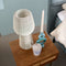 Light & Living Tafellamp Aboso - Wit - Ø24cm - Modern - Kerst cadeau - Kerst cadeautjes - Cadeau vrouw - Cadeau man - Cadeau voor haar - Cadeau voor hem - Kerstcadeau - Kerst kado - Kado man - Kado vrouw