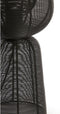 Light & Living Tafellamp Aboso - Zwart - Ø18cm - Modern - Kerst cadeau - Kerst cadeautjes - Cadeau vrouw - Cadeau man - Cadeau voor haar - Cadeau voor hem - Kerstcadeau - Kerst kado - Kado man - Kado vrouw