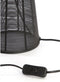 Light & Living Tafellamp Aboso - Zwart - Ø18cm - Modern - Kerst cadeau - Kerst cadeautjes - Cadeau vrouw - Cadeau man - Cadeau voor haar - Cadeau voor hem - Kerstcadeau - Kerst kado - Kado man - Kado vrouw
