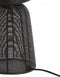 Light & Living Tafellamp Aboso - Zwart - Ø18cm - Modern - Kerst cadeau - Kerst cadeautjes - Cadeau vrouw - Cadeau man - Cadeau voor haar - Cadeau voor hem - Kerstcadeau - Kerst kado - Kado man - Kado vrouw