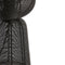 Light & Living Tafellamp Aboso - Zwart - Ø18cm - Modern
