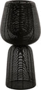 Light & Living Tafellamp Aboso - Zwart - Ø24cm - Modern - Kerst cadeau - Kerst cadeautjes - Cadeau vrouw - Cadeau man - Cadeau voor haar - Cadeau voor hem - Kerstcadeau - Kerst kado - Kado man - Kado vrouw