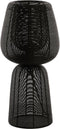 Light & Living Tafellamp Aboso - Zwart - Ø24cm - Modern - Kerst cadeau - Kerst cadeautjes - Cadeau vrouw - Cadeau man - Cadeau voor haar - Cadeau voor hem - Kerstcadeau - Kerst kado - Kado man - Kado vrouw