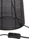 Light & Living Tafellamp Aboso - Zwart - Ø24cm - Modern - Kerst cadeau - Kerst cadeautjes - Cadeau vrouw - Cadeau man - Cadeau voor haar - Cadeau voor hem - Kerstcadeau - Kerst kado - Kado man - Kado vrouw