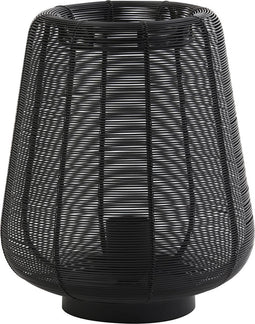 Light & Living Tafellamp Adeta - Zwart - Ø22cm - Modern - Kerst cadeau - Kerst cadeautjes - Cadeau vrouw - Cadeau man - Cadeau voor haar - Cadeau voor hem - Kerstcadeau - Kerst kado - Kado man - Kado vrouw