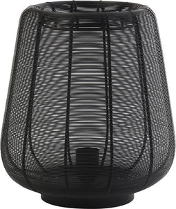 Light & Living Tafellamp Adeta - Zwart - Ø29cm - Modern - Kerst cadeau - Kerst cadeautjes - Cadeau vrouw - Cadeau man - Cadeau voor haar - Cadeau voor hem - Kerstcadeau - Kerst kado - Kado man - Kado vrouw