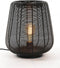 Light & Living Tafellamp Adeta - Zwart - Ø29cm - Modern - Kerst cadeau - Kerst cadeautjes - Cadeau vrouw - Cadeau man - Cadeau voor haar - Cadeau voor hem - Kerstcadeau - Kerst kado - Kado man - Kado vrouw