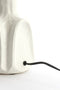 Light & Living Tafellamp Amade - Keramiek - 37cm - Mat Crème - excl. kap