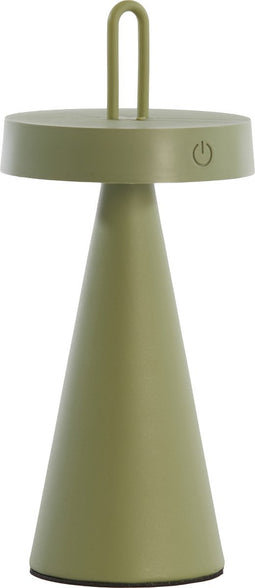 Light & Living Tafellamp Ankenta - Metaal - Groen - LED - 13x29x13 cm (BxHxD)