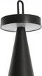 Light & Living Tafellamp Ankenta - Metaal - Zwart - LED - 13x29x13 cm (BxHxD)