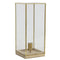 Light & Living Tafellamp ASKJER 20x20x45 cm-hout naturel+brons+glas