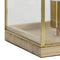 Light & Living Tafellamp ASKJER 20x20x45 cm-hout naturel+brons+glas