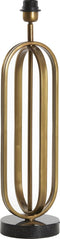 Light & Living Tafellamp Aster - 55cm hoog - Antiek Brons - excl. kap