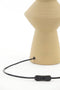 Light & Living Tafellamp Ayla - Keramiek - 51cm - Bruin - excl. kap