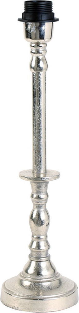Light & Living Tafellamp Babar - 36cm - Nikkel - excl. kap