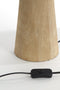 Light & Living Tafellamp Baglio - Mangohout - 35cm - Naturel - excl. kap