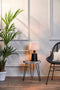 Light & Living Tafellamp Baloe - 33cm - Mat Zwart - excl. kap