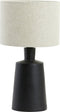 Light & Living Tafellamp Baloe - 33cm - Mat Zwart - excl. kap