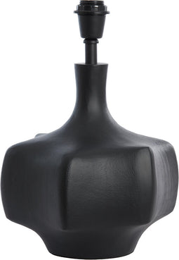 Light & Living Tafellamp Barril - 34cm - Mat Zwart - excl. kap