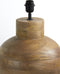 Light & Living Tafellamp Barumi - Mangohout - 55cm - Mat Bruin - excl. kap