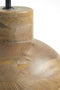 Light & Living Tafellamp Barumi - Mangohout - 55cm - Mat Bruin - excl. kap