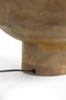 Light & Living Tafellamp Barumi - Mangohout - 55cm - Mat Bruin - excl. kap