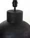 Light & Living Tafellamp Barumi - Mangohout - 55cm - Mat Zwart - excl. kap