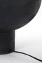 Light & Living Tafellamp Barumi - Mangohout - 55cm - Mat Zwart - excl. kap