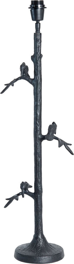 Light & Living Tafellamp Branch - Zwart - Ø14cm - Woonkamer - Slaapkamer