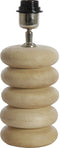 Light & Living Tafellamp Budongo - Mangohout - 21cm - Naturel - excl. kap