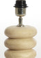 Light & Living Tafellamp Budongo - Mangohout - 21cm - Naturel - excl. kap