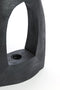 Light & Living Tafellamp Carini - Mangohout - 35cm - Mat Zwart