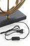 Light & Living Tafellamp Cassel - 50cm - Antiek Brons - excl. kap
