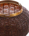 Light & Living Tafellamp Cetara - Kralen - 33cm - Donkerbruin/Brons