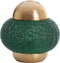Light & Living Tafellamp Cetara - Kralen - 33cm - Donkergroen/Brons
