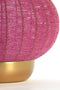 Light & Living Tafellamp Cetara - Kralen - 33cm - Roze/Brons