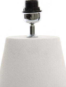 Light & Living Tafellamp Ciara - Keramiek - 40cm - Crème - excl. kap