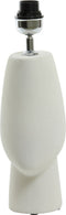 Light & Living Tafellamp Ciara - Keramiek - 40cm - Crème - excl. kap