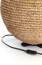 Light & Living Tafellamp Coryp - Palmblad - 40cm - excl. kap